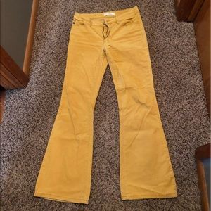 Flare leg corduroy KanCan pants